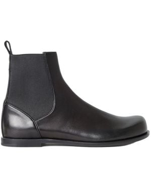 Fendi Ff Squared Chelsea Boots - Black