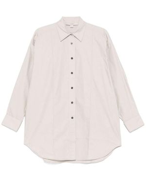 REMAIN Birger Pintuck Shirt - Natural