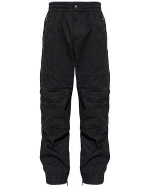 DIESEL Zipped-Pocket Trousers - Black