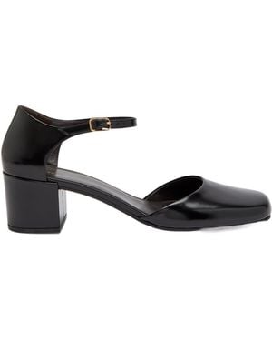 The Row Penelope 50 Patent Leather Pumps - Black