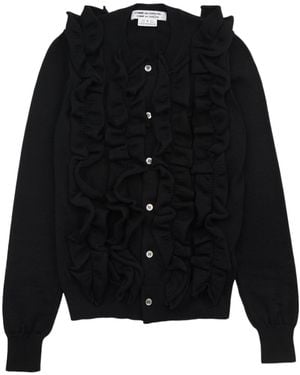 Comme des Garçons Bow Cardigan - Black