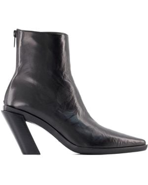Ann Demeulemeester Florentine Ankle Boots - Black