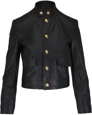 Nili Lotan Hadley Leather Jacket - Black