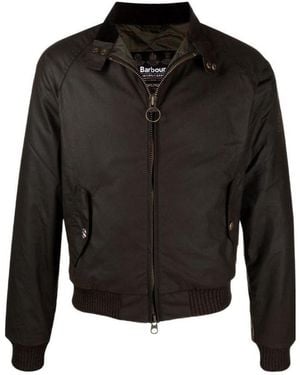 Barbour Bomber Jackets - Black
