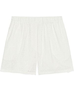 KENZO Elastic Waist Shorts - White