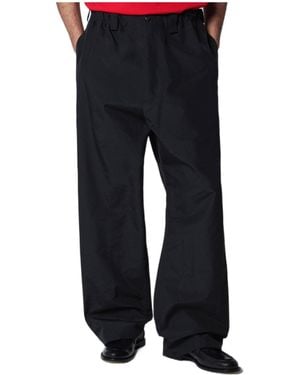 Willy Chavarria Casual Trousers With Belt Loops - Black
