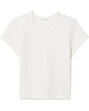 SLVRLAKE Denim Easy Cotton-Jersey T-Shirt - White