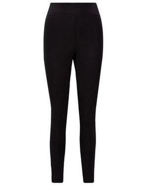 Moncler Elastic Waist Casual Pants - Black