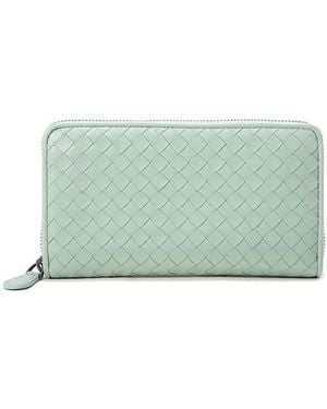 Bottega Veneta Weaving Wallet - Green