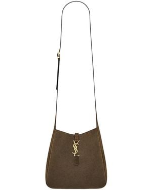 Saint Laurent Le 5 A 7 Shoulder Bag - Natural