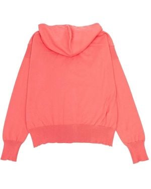 Vivienne Westwood Orb Embroidered Hooded Knitted Cardigan