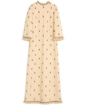 Valentino Long Dress - Natural