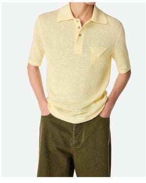 Bottega Veneta Short-Sleeved Regular Fit Polo Shirt - Green
