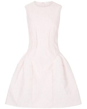 Cecilie Bahnsen Patchwork Midi Dress - Pink