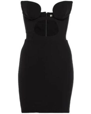 Nensi Dojaka Cutout Minidress - Black