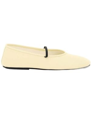 The Row Logo Flats - Natural