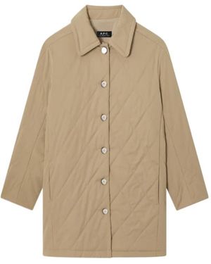 A.P.C. Malia Coat - Natural