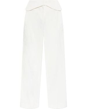 IRO Straight-Leg Casual Trousers - White