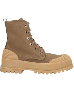 Weekend by Maxmara Minimalist Lace-Up Ankle Boots - Brown