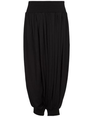 Alaïa Alaïa Pleated Balloon Trousers - Black