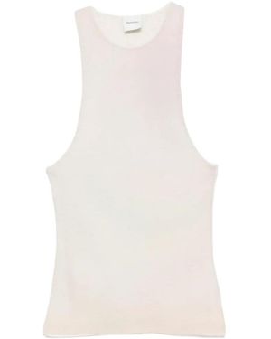 Nanushka Racerback Tank Top - White