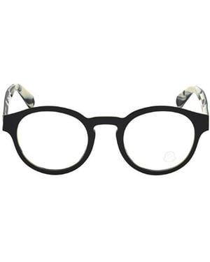 Moncler Eyewear Round Frame Glasses - White