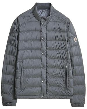 Moncler Selves Short Padded Jacket - Grey