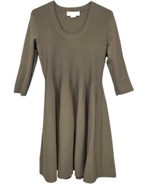 Stella McCartney Fit-And-Flare Knitted Dress - Green