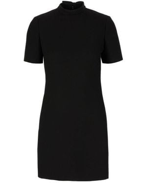 Valentino Short Sleeve Dress - Black