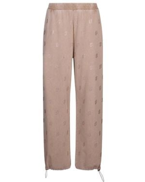 Liu Jo Embellished Pants - Natural