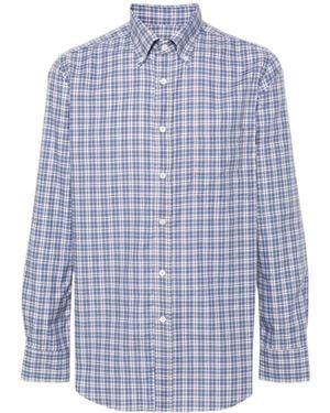 Canali Long Sleeve Shirt - Blue