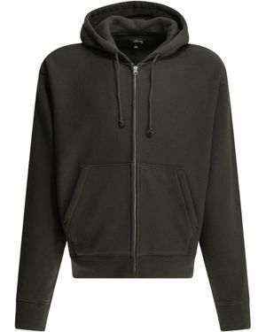 Stussy Drawstring Hoodie - Black