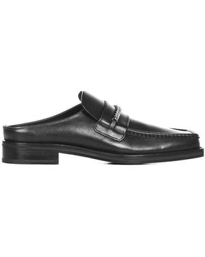 Martine Rose Logo Muller Shoes - Black