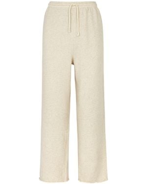 American Vintage Itonay Cotton-Blend Joggers - Natural
