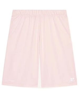 Courreges Courrèges Logo Detail Drawstring Shorts - Pink