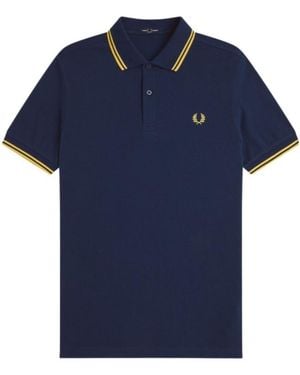 Fred Perry Short-Sleeved Polo Shirt - Blue