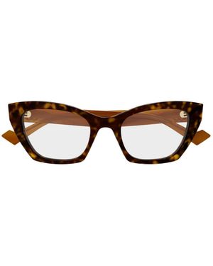 Gucci Eyewear Cat-Eye Frame Glasses - White