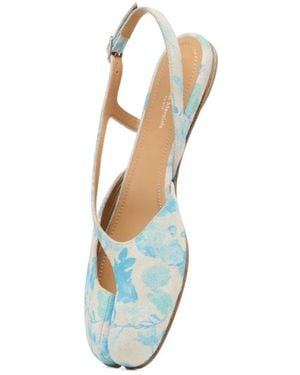 Maison Margiela Tabi Slingback Ballerina - Blue