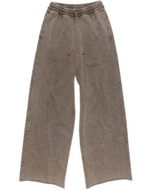 Acne Studios Logo-Patch Track Pants - Gray