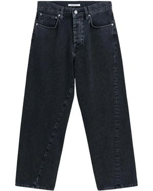 sunflower Wide Twist Belt Loop Jeans - Blue