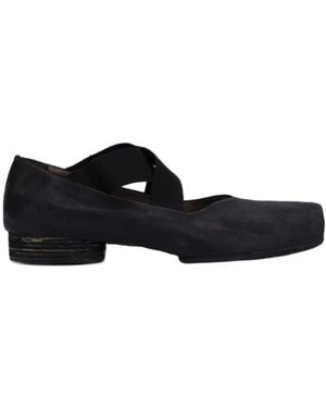 Uma Wang 30Mm Square-Toe Ballerinas - Black