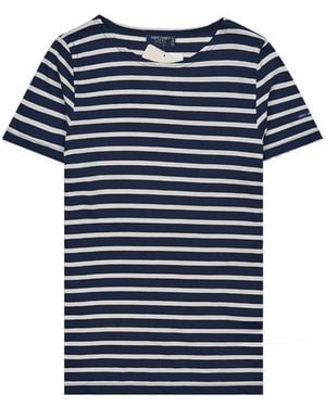 Saint James Striped T-Shirt - Blue