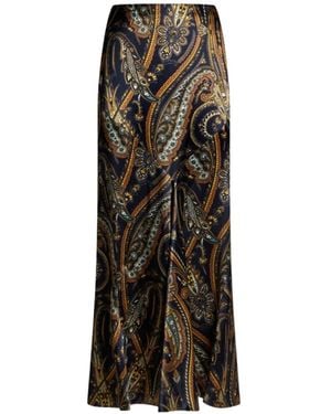 Etro Printed Skirt - Black