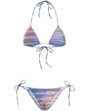 Jean Paul Gaultier Air Bikini Set - White