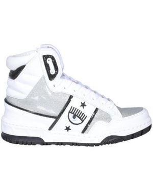 Chiara Ferragni Cf-1 High-Top Trainers - White
