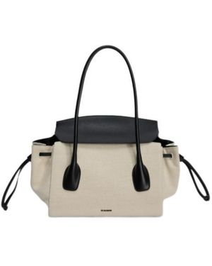 Jil Sander Small Voyage Top Handle Bag - Black