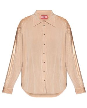 DIESEL C-Iao Long Sleeved Shirt - Natural
