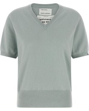 Extreme Cashmere Martina V-Neck Knitted Jumper - Green