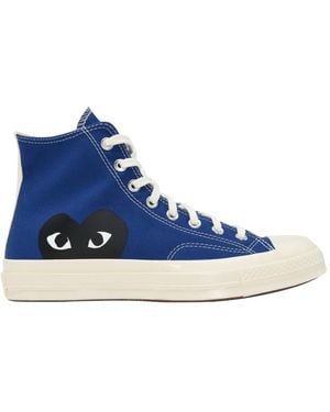 COMME DES GARÇONS PLAY Simple Trendy Shoes - Blue