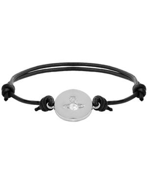 Vivienne Westwood Cord Bracelet - White